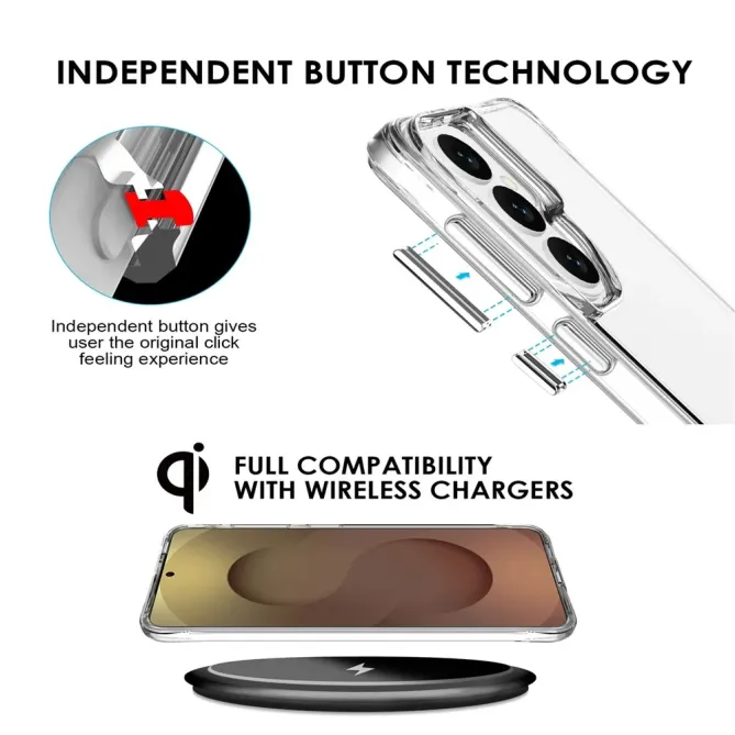 Coque Samsung Galaxy S26+ Transparente Renforcée | Pure-Defense