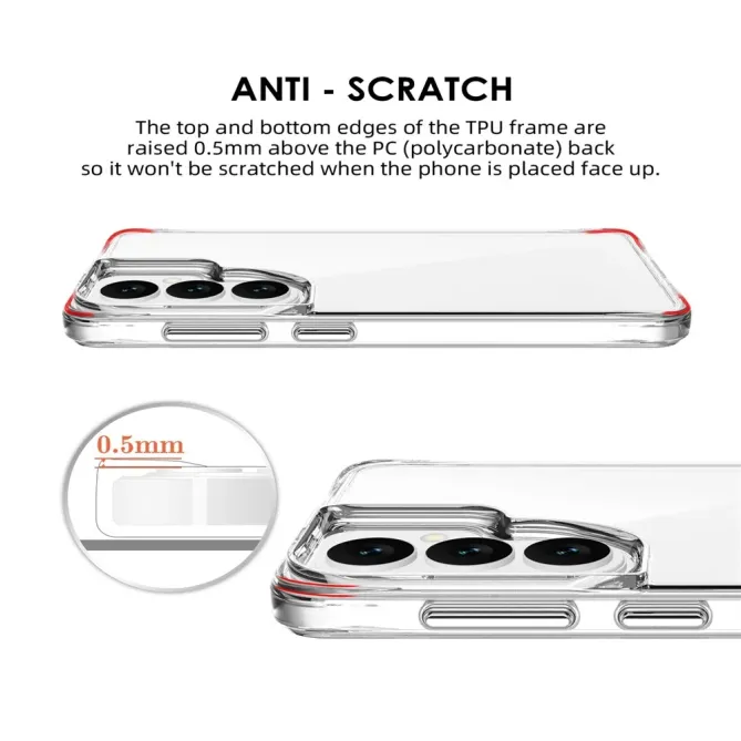 Coque Samsung Galaxy S26+ Transparente Renforcée | Pure-Defense