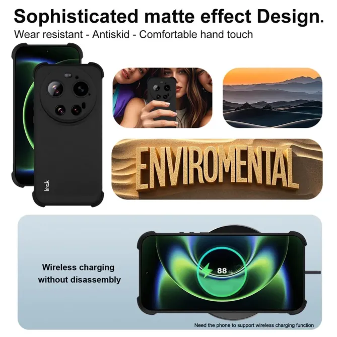 Coque Xiaomi 17 Ultra class protect - Noir mat