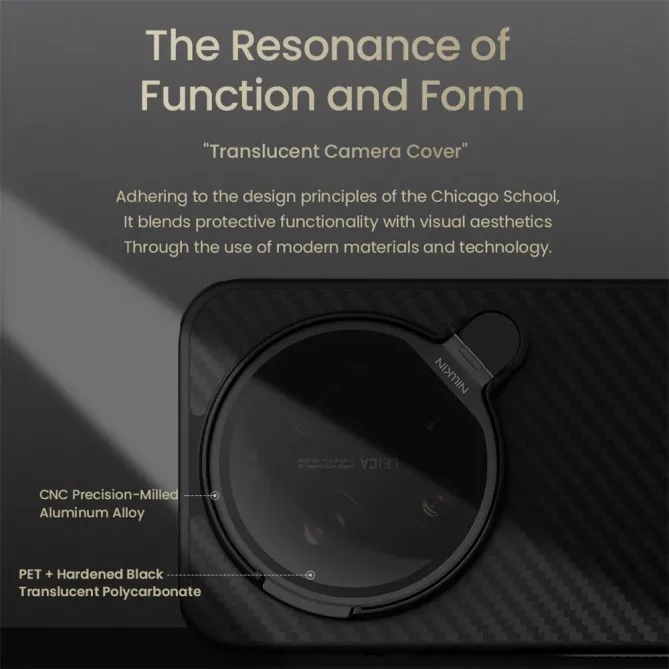 Coque Xiaomi 17 Ultra Magnétique Fibre d'Aramide avec Support Caméra