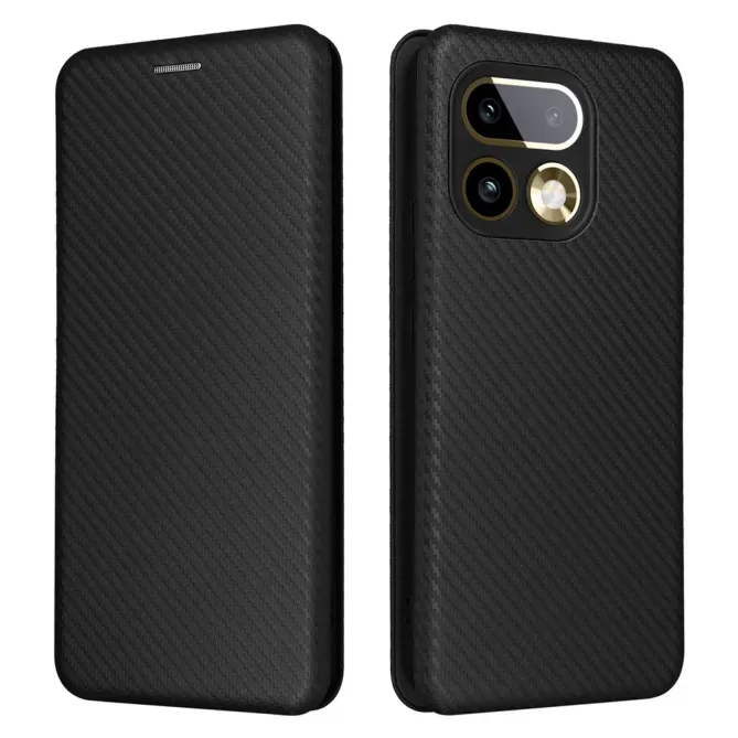 Flip Cover Realme 16 Pro design fibre de carbone