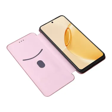 Flip Cover Realme 16 Pro design fibre de carbone