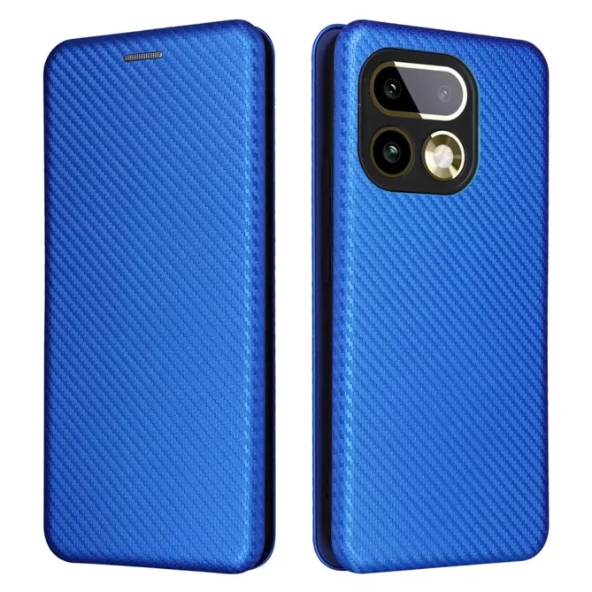 Flip Cover Realme 16 Pro design fibre de carbone