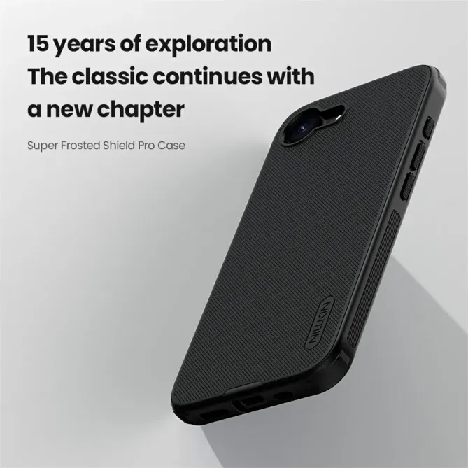 Coque iPhone 17e / 16e Nillkin Frosted Shield Pro
