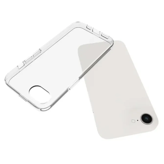 Pack Coque iPhone 17e / 16e Transparente et Verre Trempé 2.5D