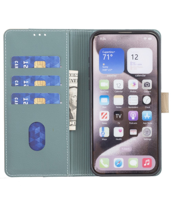 Housse Samsung Galaxy S26+ Bicolore avec Blocage RFID | Color-Mix
