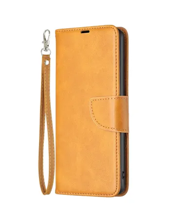 Housse Samsung Galaxy S26 Plus Portefeuille Lisse avec Dragonne