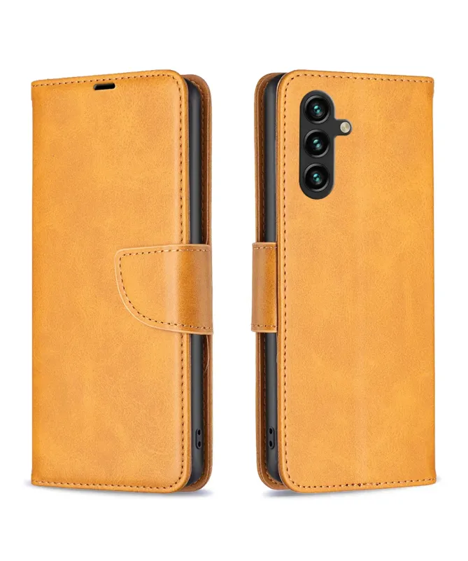 Housse Samsung Galaxy S26 Plus Portefeuille Lisse avec Dragonne