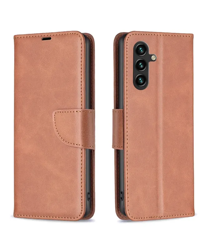 Housse Samsung Galaxy S26 Plus Portefeuille Lisse avec Dragonne