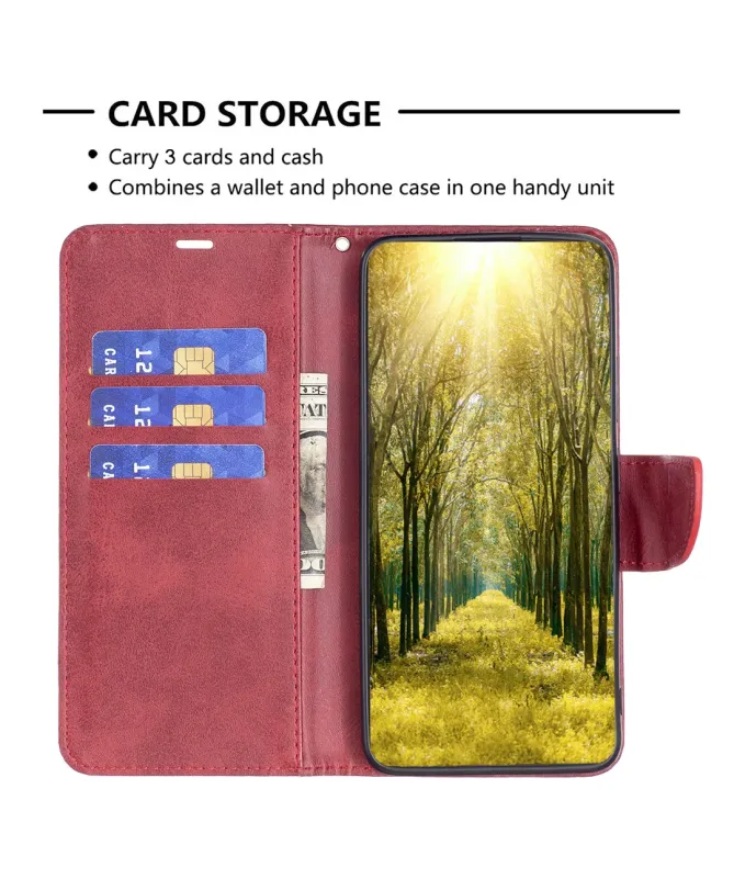 Housse Samsung Galaxy S26 Plus Portefeuille Lisse avec Dragonne