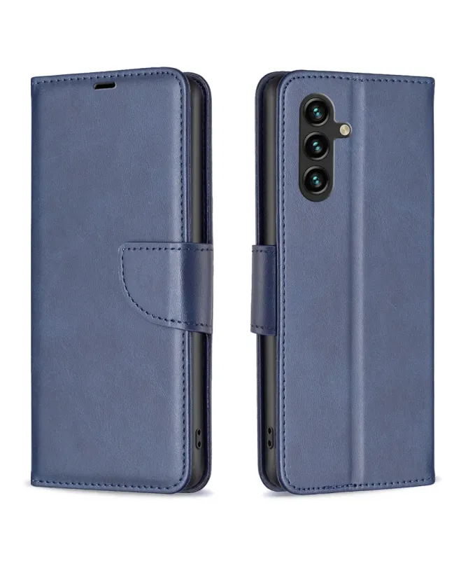 Housse Samsung Galaxy S26 Plus Portefeuille Lisse avec Dragonne
