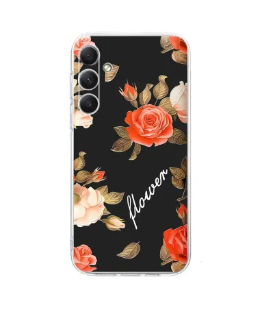 Coque Samsung Galaxy S26 Plus Roses et Inscription