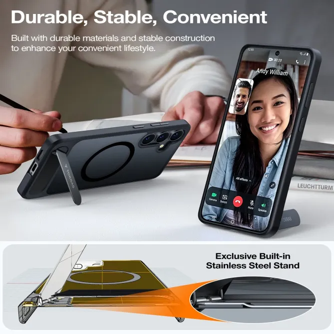 Coque Samsung Galaxy S26+ Ostand L1 Magnétique avec Support