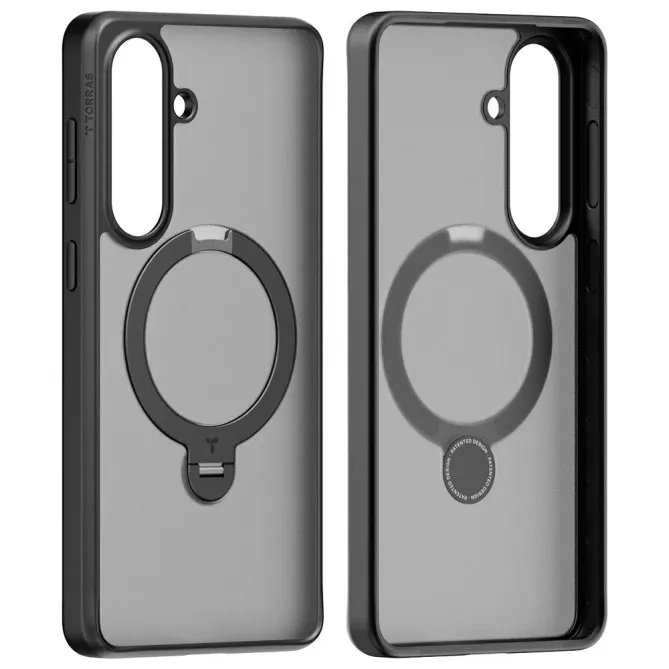 Coque Samsung Galaxy S26+ Ostand Q3 Spin Magnétique avec Anneau Rotatif