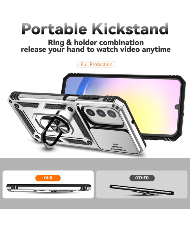 Coque Samsung Galaxy S26+ Hybride Fonction Support et Cache Objectif