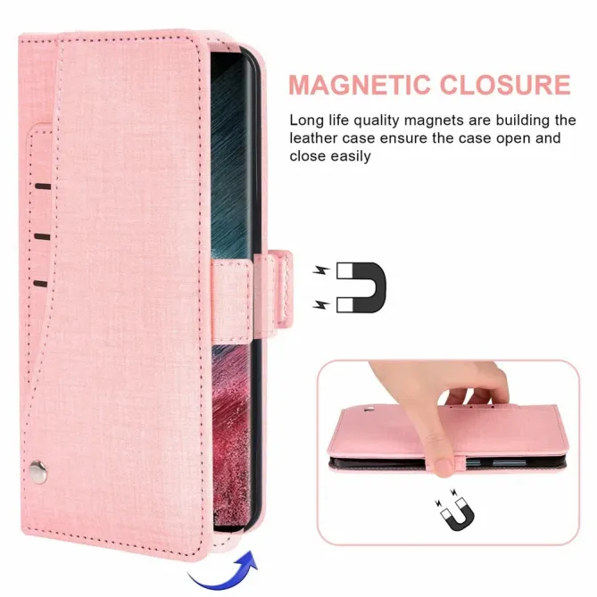Housse Samsung Galaxy S26 Plus Série Denim Effet Tissu