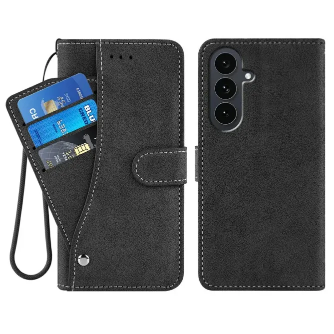 Housse Samsung Galaxy S26 Plus Série Tandem au Style Rétro