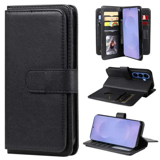 Housse Samsung Galaxy S26 Plus Série Nomade avec 10 Porte-Cartes