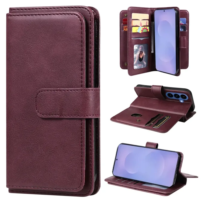 Housse Samsung Galaxy S26 Plus Série Nomade avec 10 Porte-Cartes