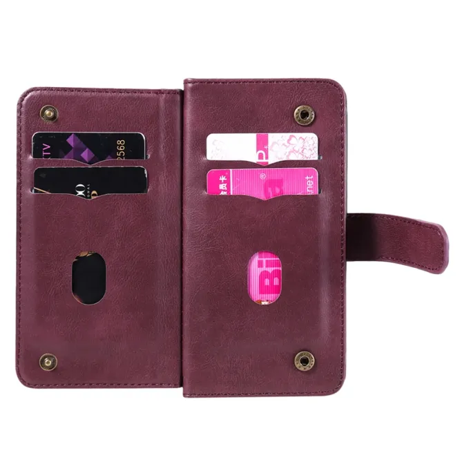 Housse Samsung Galaxy S26 Plus Série Nomade avec 10 Porte-Cartes