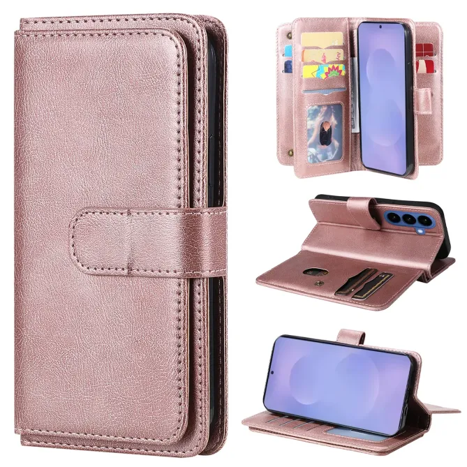 Housse Samsung Galaxy S26 Plus Série Nomade avec 10 Porte-Cartes