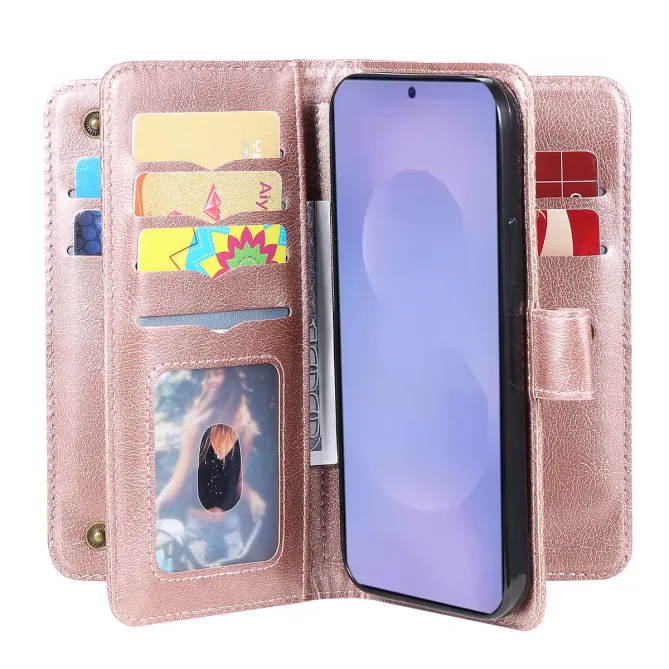 Housse Samsung Galaxy S26 Plus Série Nomade avec 10 Porte-Cartes