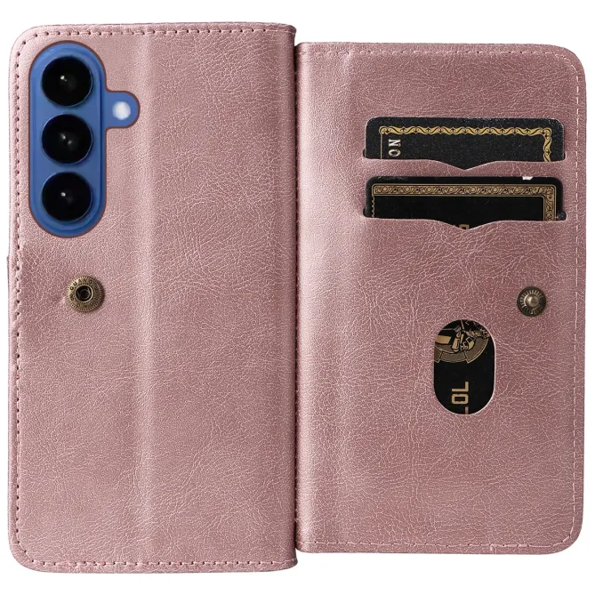 Housse Samsung Galaxy S26 Plus Série Nomade avec 10 Porte-Cartes