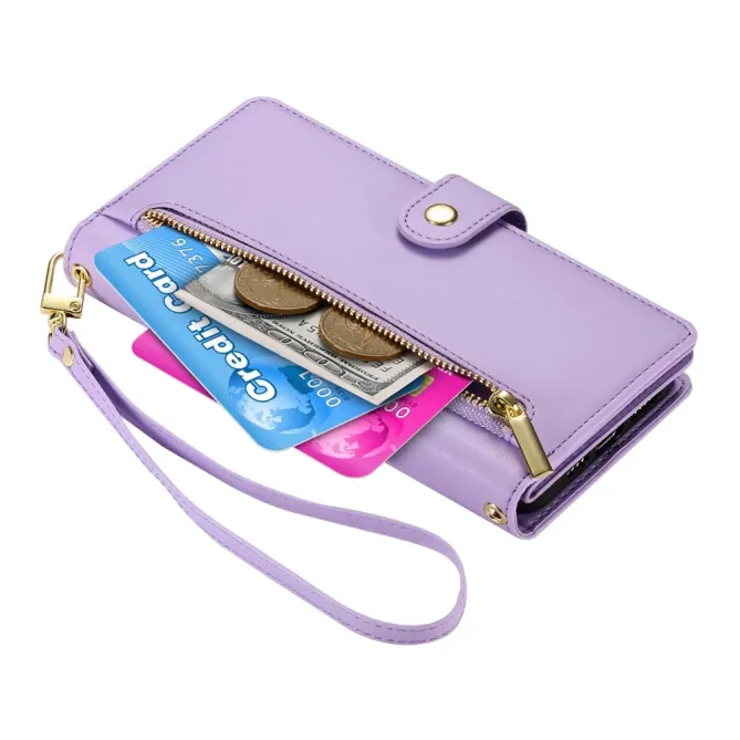 Housse Samsung Galaxy S26 Plus Série Escapade avec Bandoulière et Zip