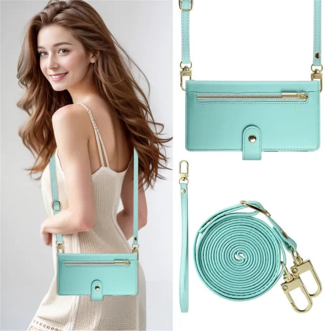 Housse Samsung Galaxy S26 Plus Série Escapade avec Bandoulière et Zip