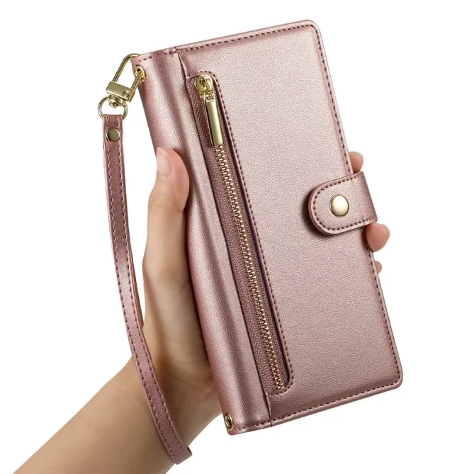 Housse Samsung Galaxy S26 Plus Série Escapade avec Bandoulière et Zip