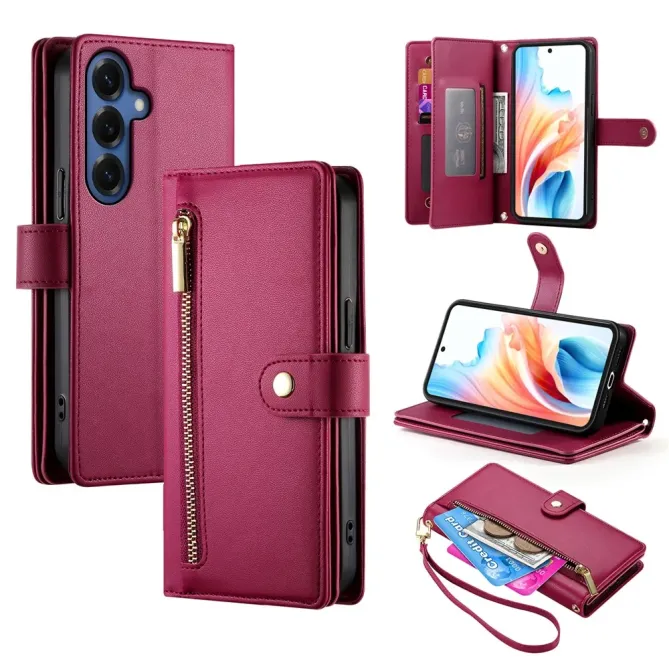 Housse Samsung Galaxy S26 Plus Série Escapade avec Bandoulière et Zip