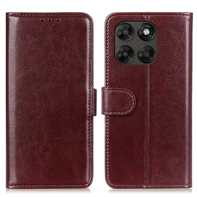 Housse Motorola Moto G77 / G67 Aspect Vieilli avec Support