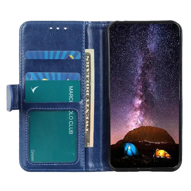 Housse Motorola Moto G77 / G67 Aspect Vieilli avec Support