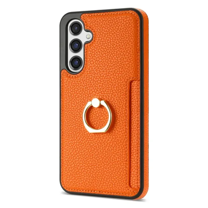 Coque Samsung Galaxy S26 Plus Série Alpha avec Anneau et Porte-Carte