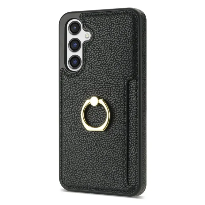 Coque Samsung Galaxy S26 Plus Série Alpha avec Anneau et Porte-Carte
