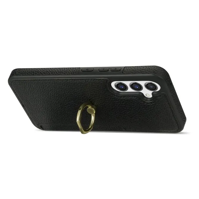 Coque Samsung Galaxy S26 Plus Série Alpha avec Anneau et Porte-Carte