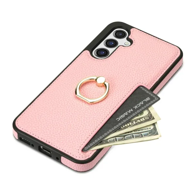 Coque Samsung Galaxy S26 Plus Série Alpha avec Anneau et Porte-Carte