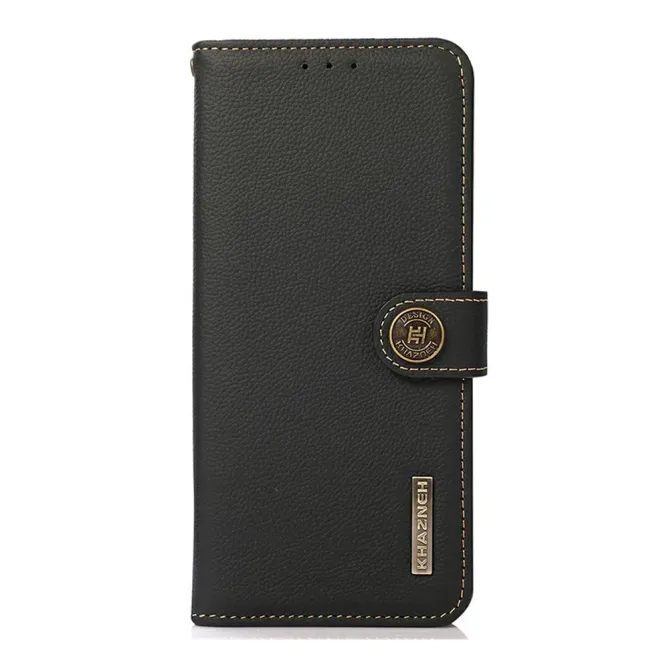 Housse Motorola Moto G77 / G67 KHAZNEH Classic en cuir