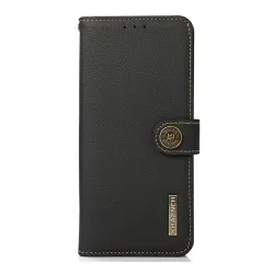 Housse Motorola Moto G77 / G67 KHAZNEH Classic en cuir