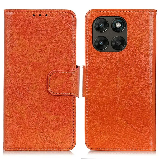 Housse Motorola Moto G77 / G67 Style Cuir Vieilli