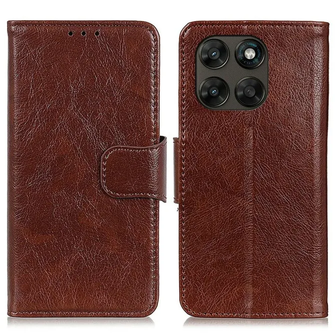Housse Motorola Moto G77 / G67 Style Cuir Vieilli