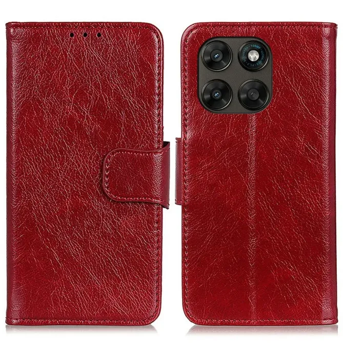 Housse Motorola Moto G77 / G67 Style Cuir Vieilli