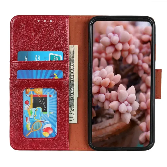 Housse Motorola Moto G77 / G67 Style Cuir Vieilli