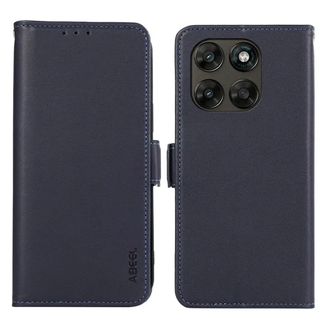 Housse Motorola Moto G77 / G67 Série Sentinel Effet Cuir