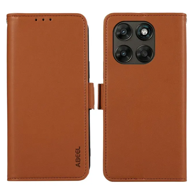 Housse Motorola Moto G77 / G67 Série Sentinel Effet Cuir