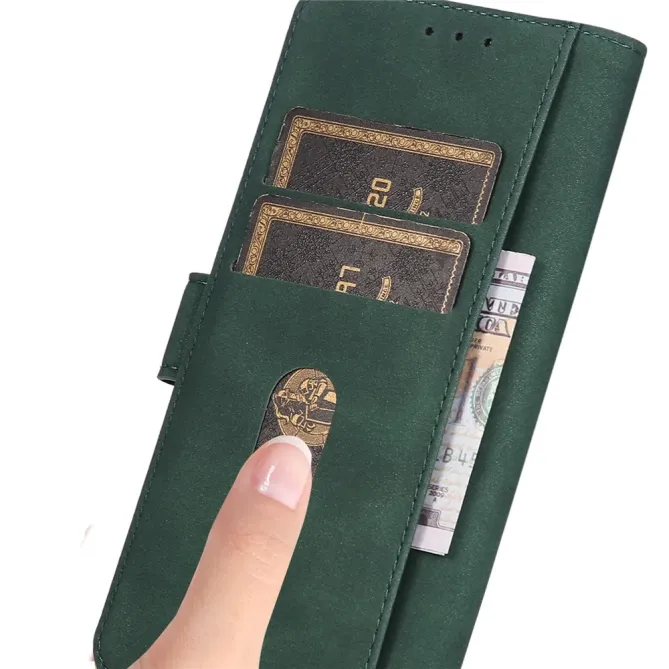 Housse Motorola Moto G77 / G67 KHAZNEH Effet Cuir Doux