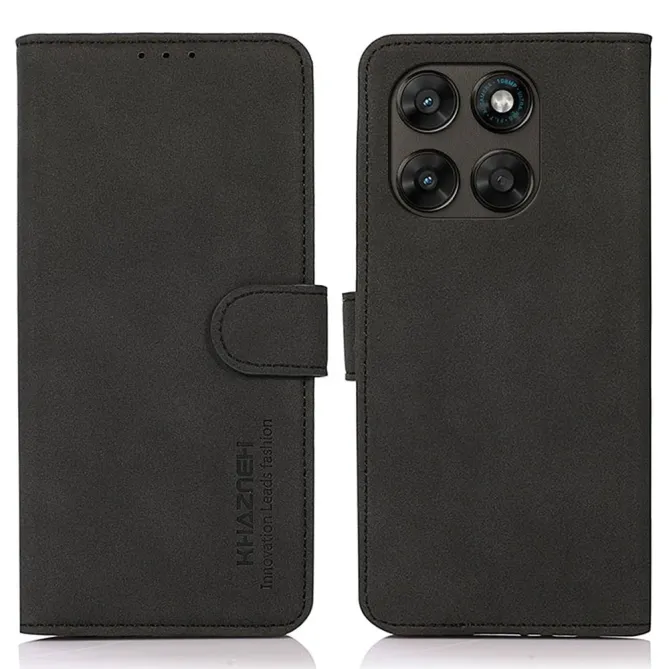 Housse Motorola Moto G77 / G67 KHAZNEH Effet Cuir Doux