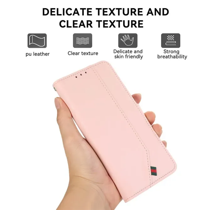 Housse Motorola Moto G77 / G67 Effet Cuir avec Protection RFID