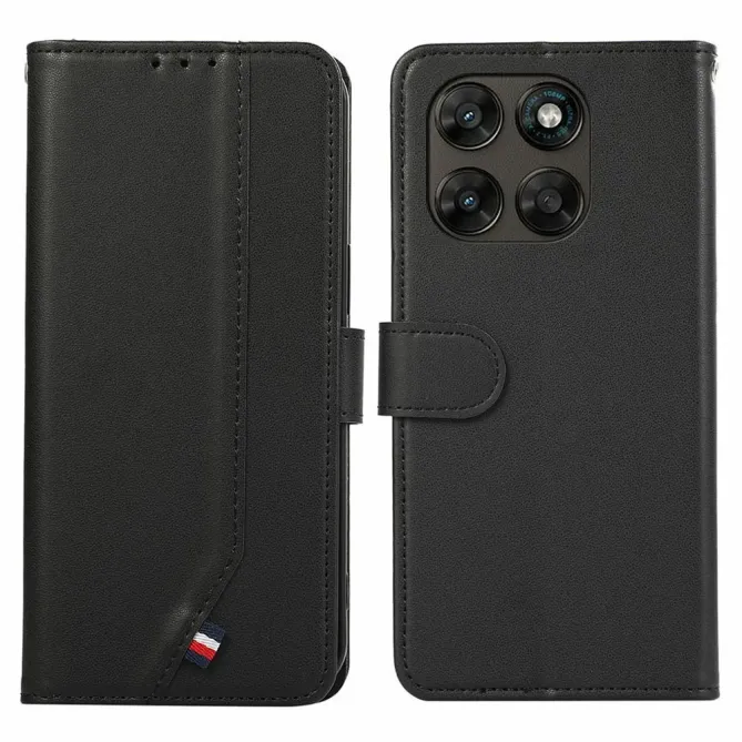 Housse Motorola Moto G77 / G67 Effet Cuir avec Protection RFID