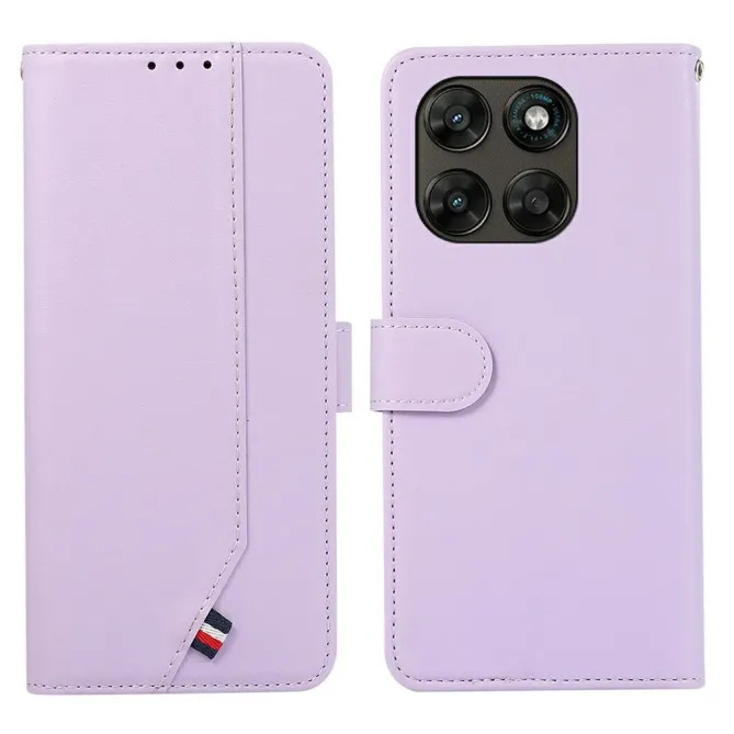 Housse Motorola Moto G77 / G67 Effet Cuir avec Protection RFID